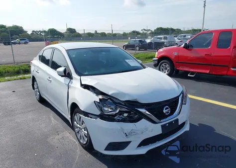 2017 Nissan Sentra Sv z USA, uszkodzony, nr VIN 3N1AB7AP9HY251753